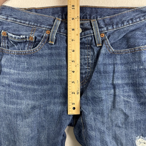 Levis 501‎ Button Fly Women's 26x28 Med Wash Premium - Picture 8 of 10